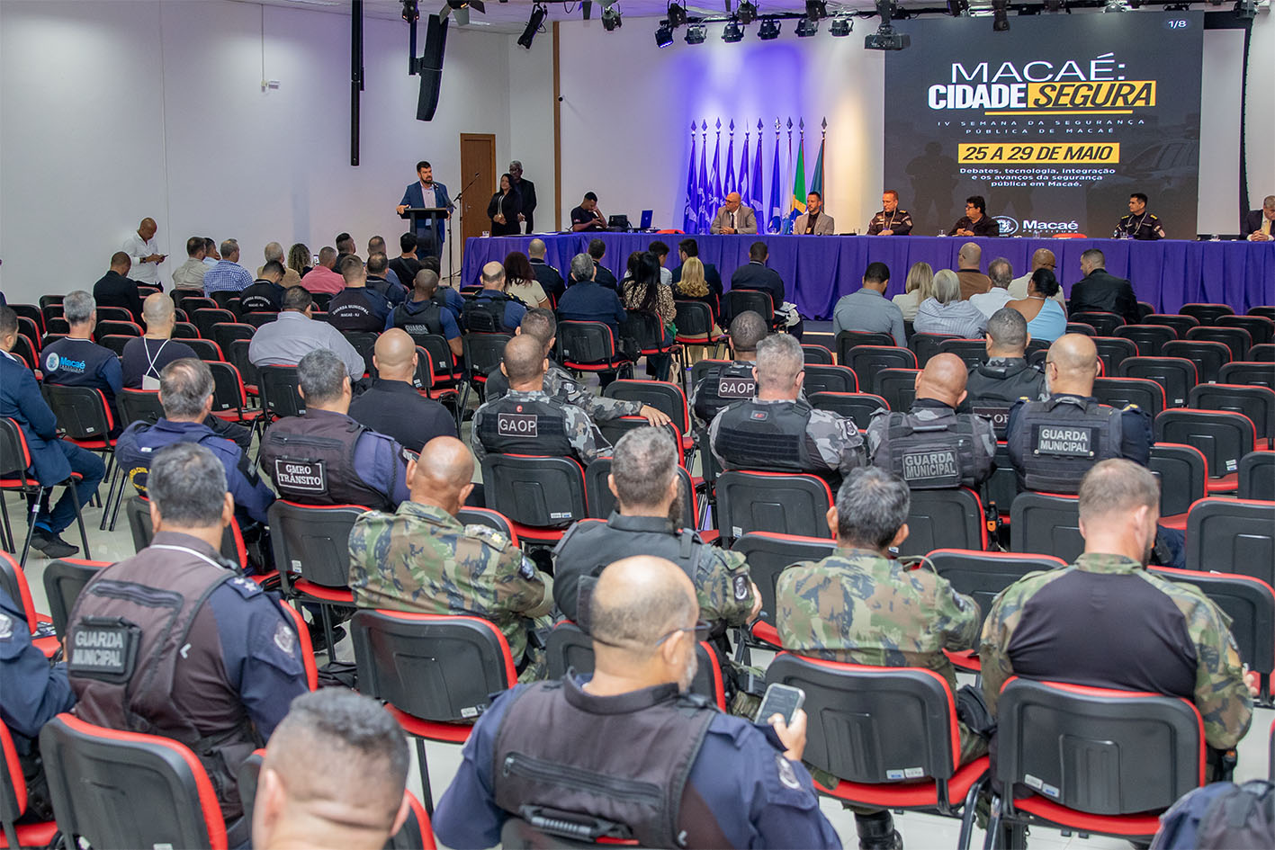 Abertura solene na IV Semana de Segurança Pública acontece na Câmara Municipal