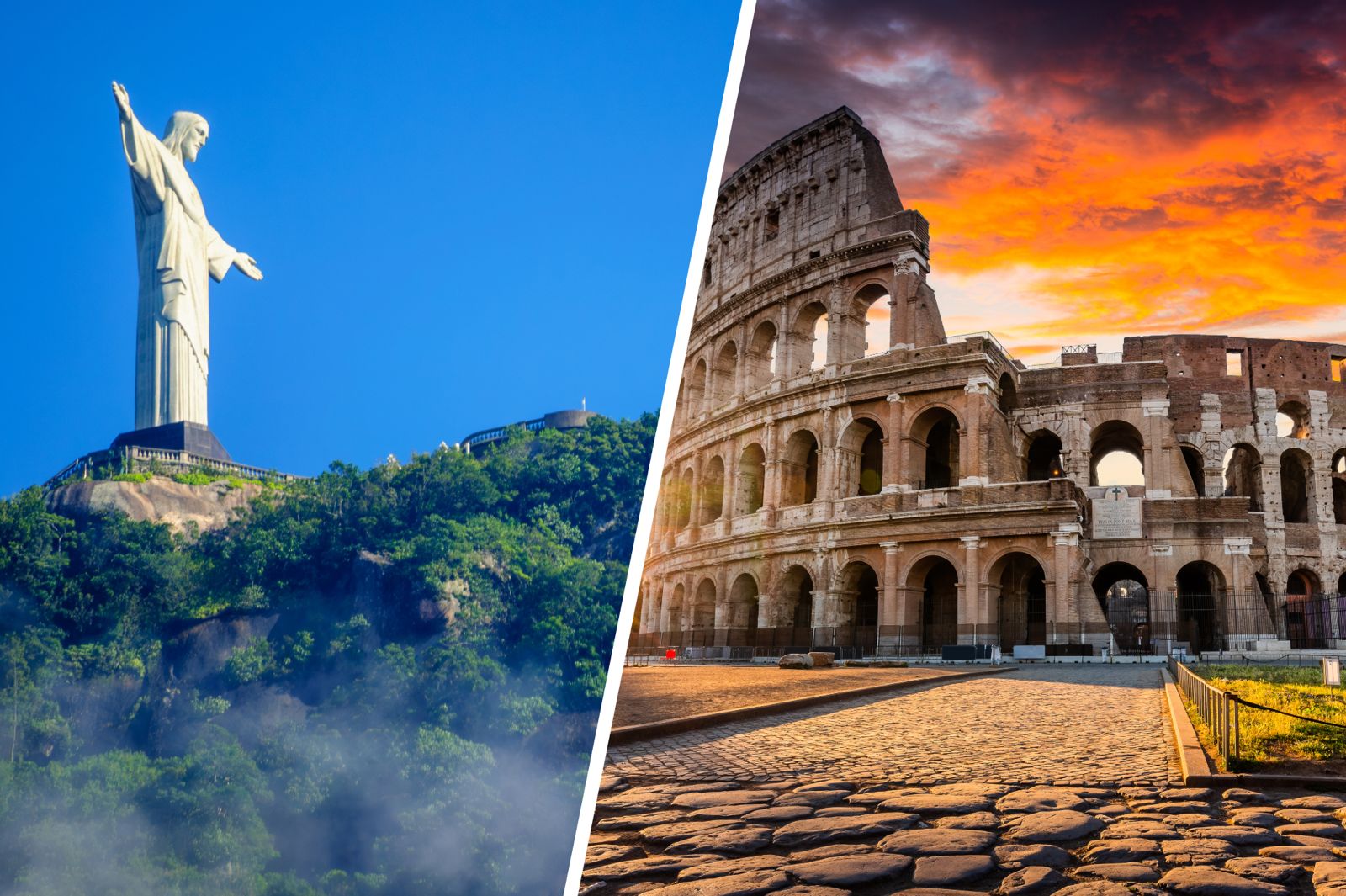 Cristo Redentor e Coliseu oficializam Acordo de Geminação em Roma