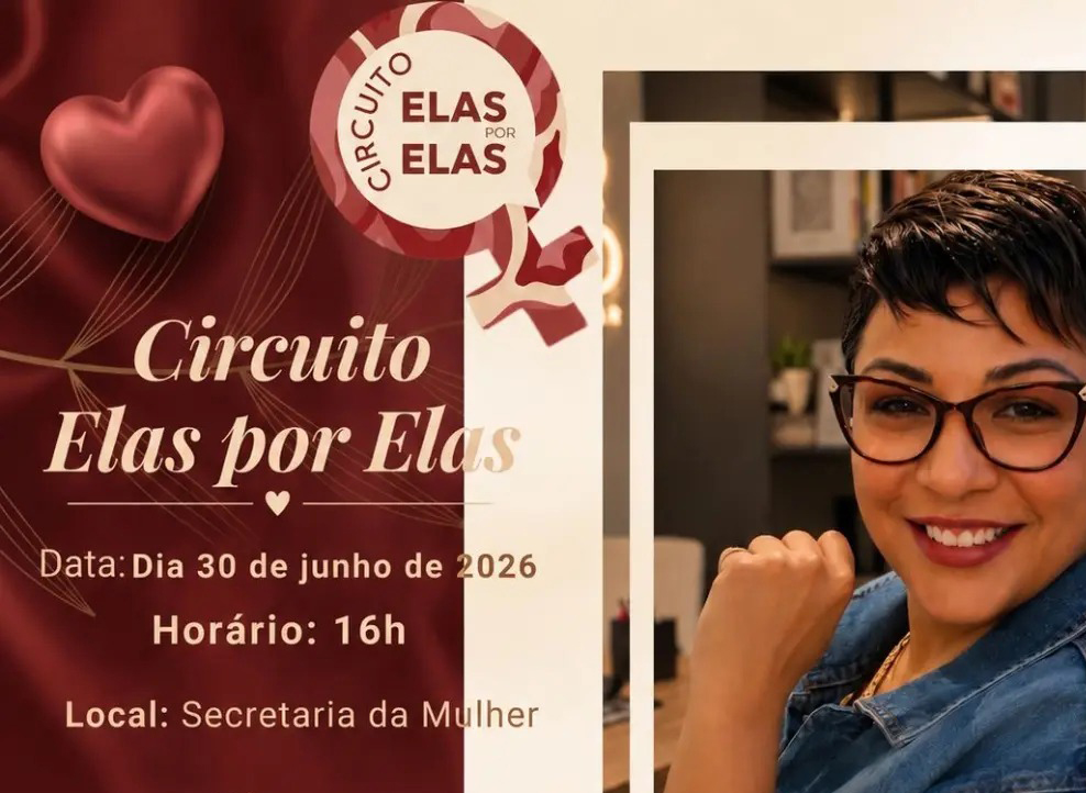 Circuito Elas por Elas promove encontro sobre imagem, posicionamento e fortalecimento feminino