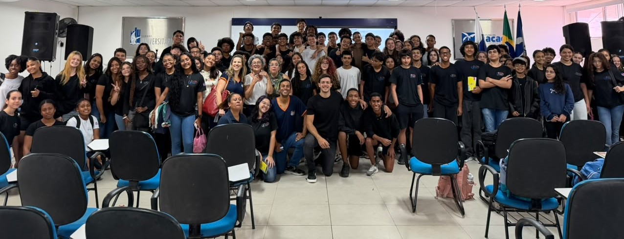 Conexão Juventude Macaé: palestra aborda projeto de vida e protagonismo jovem