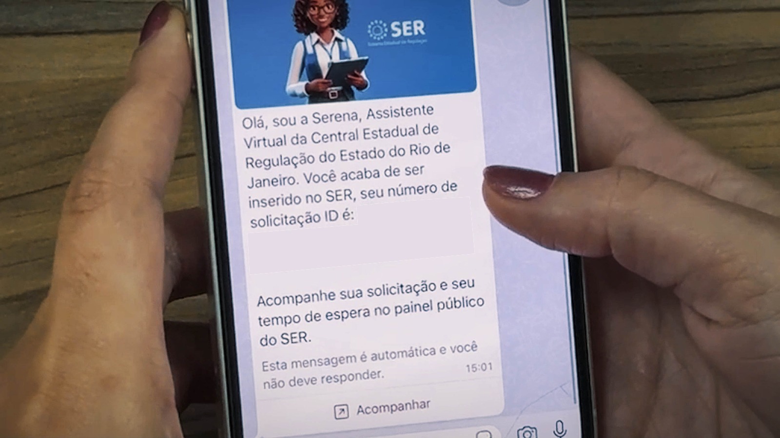 Pacientes de Rio das Ostras RJ devem estar atentos a mensagens via celular sobre exames e consultas