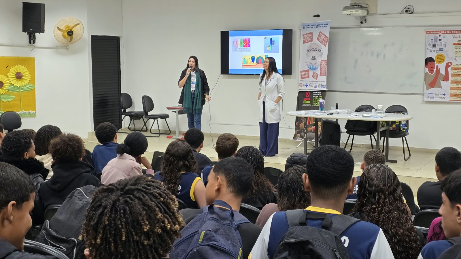 Campanha de Combate ao fumo em Rio das Ostras incentiva atividade física