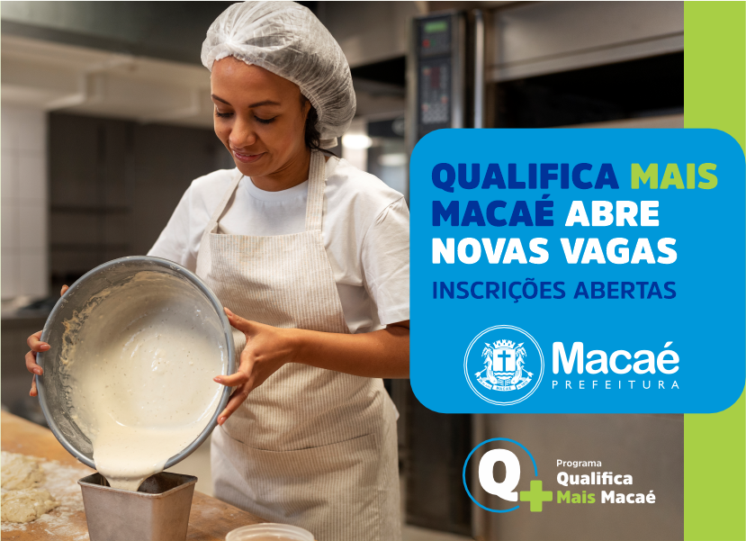 Qualifica + Macaé abre 2,7 mil vagas para cursos gratuitos