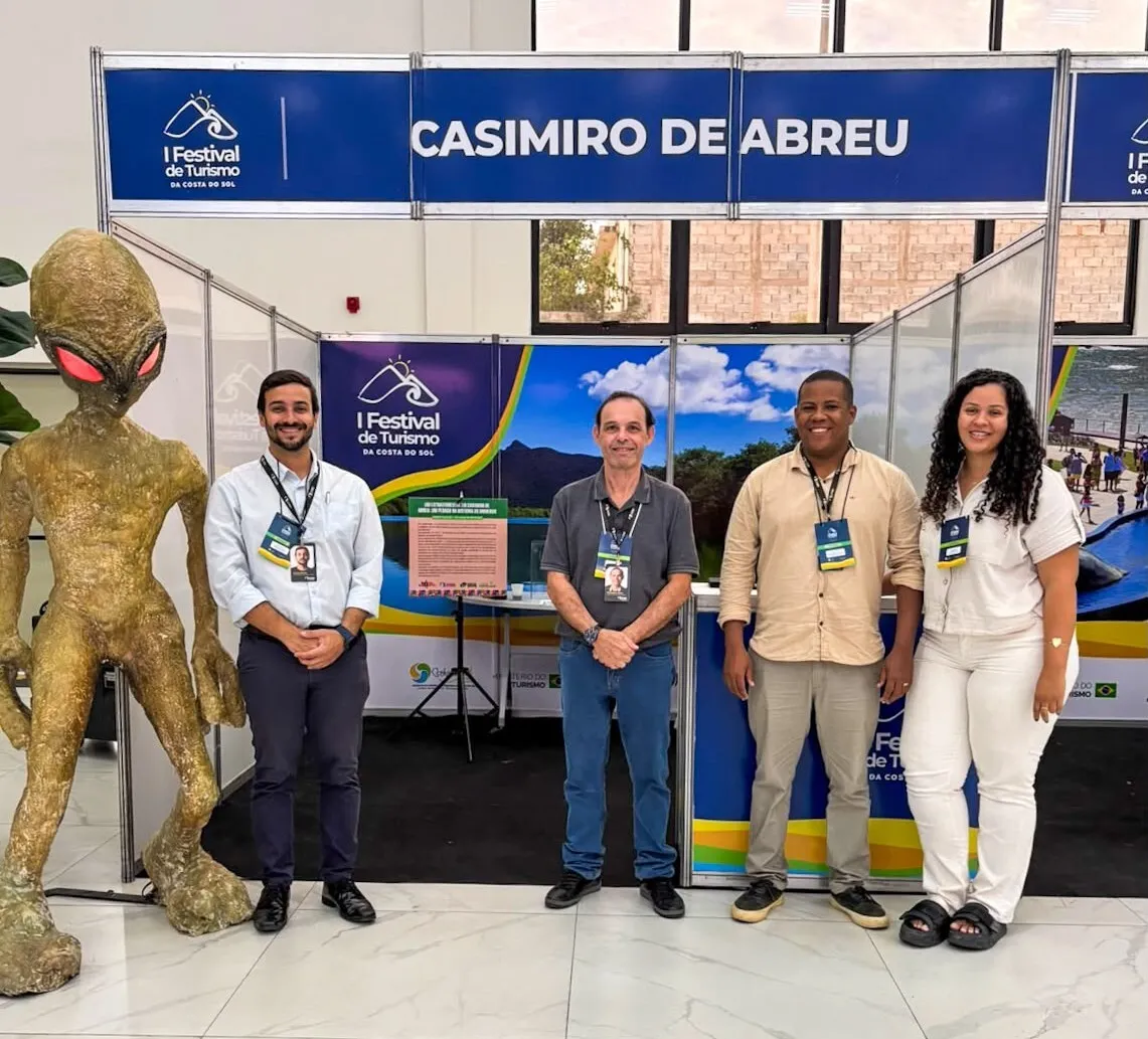 Casimiro de Abreu apresenta atrativos turísticos no 1º Festival Regional de Turismo da Costa do Sol