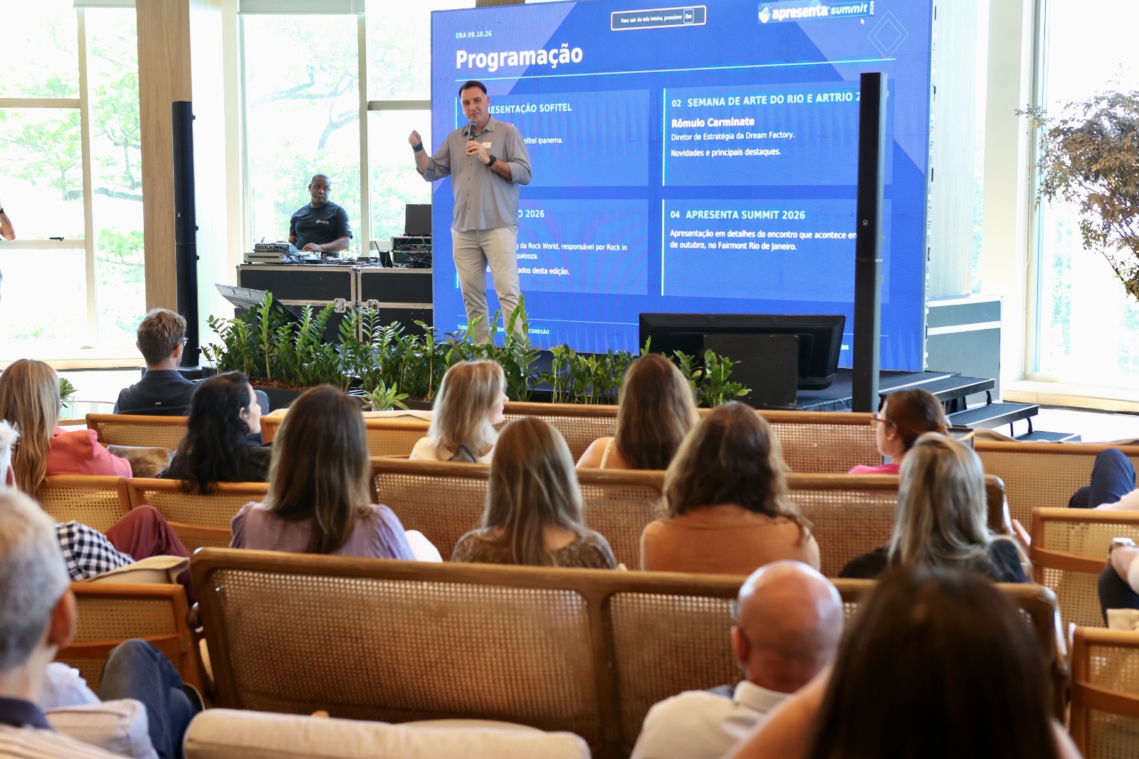 Apresenta Summit 2026 debate o futuro do setor de eventos no Rio de Janeiro