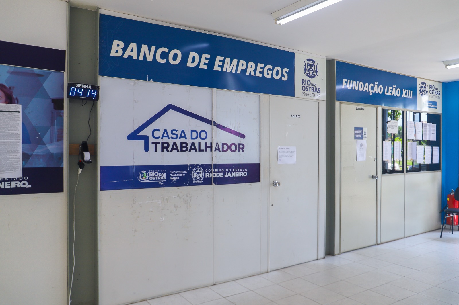 Banco de Empregos de Rio das Ostras localizado no Centro de Cidadania. Foto divulgação Assessoria de Comunicação